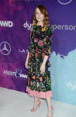EMMA STONE at Variety and WWD Host 2nd Annual Stylemakers Awards in West Hollywood 11/17/2016