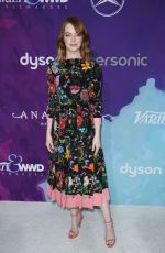 EMMA STONE at Variety and WWD Host 2nd Annual Stylemakers Awards in West Hollywood 11/17/2016