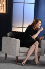 EMMA STONE at Variety Studio: Actors on Actors in Los Angeles 11/12/2016