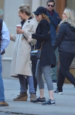 EMMA STONE Out and About in New York 11/28/2016