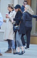 EMMA STONE Out and About in New York 11/28/2016