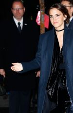 EMMA WATSON Arrives at Museum of Modern Art in New York 11/15/2016