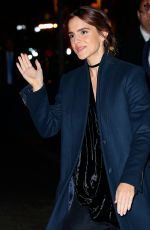 EMMA WATSON Arrives at Museum of Modern Art in New York 11/15/2016