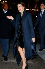 EMMA WATSON Arrives at Museum of Modern Art in New York 11/15/2016