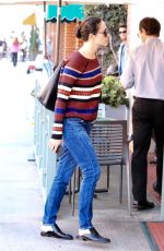 EMMY ROSSUM in Jeans Out in Beverly Hills 11/11/2016