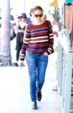 EMMY ROSSUM in Jeans Out in Beverly Hills 11/11/2016