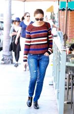 EMMY ROSSUM in Jeans Out in Beverly Hills 11/11/2016