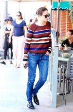 EMMY ROSSUM in Jeans Out in Beverly Hills 11/11/2016