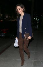 EMMY ROSSUM Night Out in Beverly Hills 11/09/2016