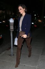 EMMY ROSSUM Night Out in Beverly Hills 11/09/2016