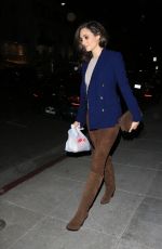 EMMY ROSSUM Night Out in Beverly Hills 11/09/2016