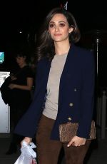 EMMY ROSSUM Night Out in Beverly Hills 11/09/2016