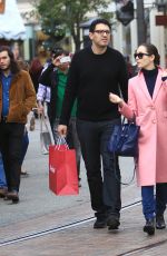 EMMY ROSSUM Out Shopping in Los Angeles 11/26/2016