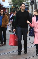 EMMY ROSSUM Out Shopping in Los Angeles 11/26/2016