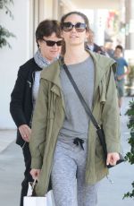 EMMY ROSSUM Shopping at Crate & Barrel in Beverly Hills 11/22/2016