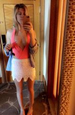 EUGENIE BOUCHARD in Bikini on Vacation in Bahamas, November 2016