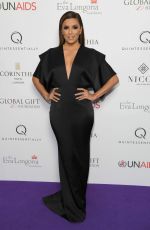 EVA LONGORIA at Global Gift Gala in London 11/19/2016