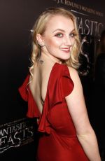 EVANNA LYNCH at ‘Fantastic Beast and Where to Find Them’ Photocall in New York 11/06/2016