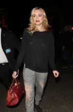 FEARNE COTTON Leaves the Royal Albert Hall in London 11/02/2016