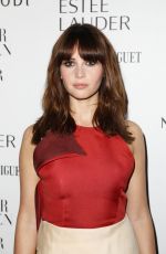 FELICITY JONES at Pride of Britain Awards 2016 in London 10/31/2016