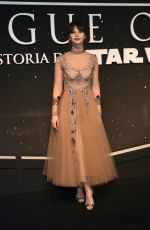 FELICITY JONES at Rogue One: A Star Wars Story Fan Event in Mexico City 11/22/2016