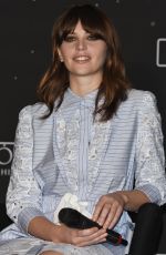 FELICITY JONES at Rogue One: A Star Wars Story Photocall in Mexico City 11/22/2016
