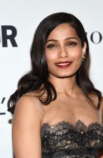 FREIDA PINTO at Glamour Women of the Year Awards in Los Angeles 11/14/2016