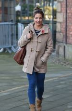 GEMMA ATKINSON Leaves Key 103 Radio Station in Manchester 11/11/2016