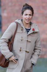 GEMMA ATKINSON Leaves Key 103 Radio Station in Manchester 11/11/2016