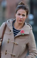 GEMMA ATKINSON Leaves Key 103 Radio Station in Manchester 11/11/2016