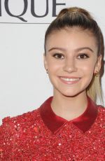 GENEVIEVE HANNELIUS at 1st Annual Marie Claire Young Women’s Honors in Marina Del Rey 11/19/2016