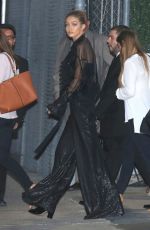 GIGI HADID Arrives at Jimmy Kimmel Live in New York 11/09/2016