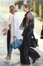 GIGI HADID Arrives at Jimmy Kimmel Live in New York 11/09/2016