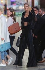 GIGI HADID Arrives at Jimmy Kimmel Live in New York 11/09/2016