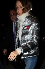 GIGI HADID Arrives at Tommy Hilfiger Event in New York 11/01/2016