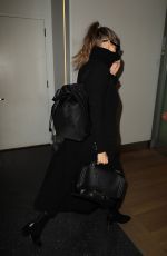 GIGI HADID at JFK Airport in New York 11/12/2016