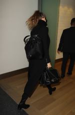 GIGI HADID at JFK Airport in New York 11/12/2016