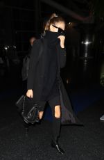 GIGI HADID at JFK Airport in New York 11/12/2016