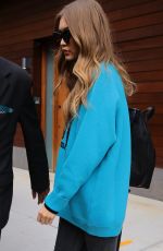 GIGI HADID Leaves Her Apartment in New York 11/02/2016