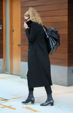 GIGI HADID Leaves Her Apartment in New York 11/12/2016