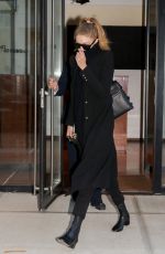 GIGI HADID Leaves Her Apartment in New York 11/12/2016