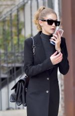 GIGI HADID Out and About in New York 10/31/2016