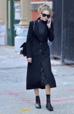 GIGI HADID Out and About in New York 10/31/2016