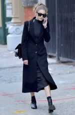 GIGI HADID Out and About in New York 10/31/2016