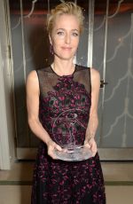 GILLIAN ANDERSON at Harper’s Bazaar Women of the Year Awards in London 10/31/2016