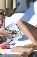 GIORGIA GABRIELE in Bikini on the Beach in Miami 11/20/2016