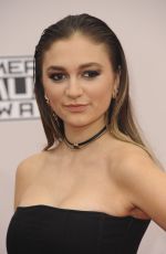 GRACE TANDON at 2016 American Music Awards at The Microsoft Theater in Los Angeles 11/20/2016