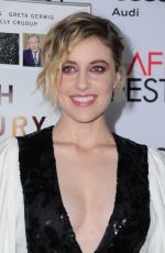 GRETA GERWIG at 20th Century Women Gala Screening in Hollywood 11/16/2016