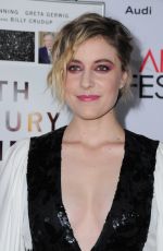 GRETA GERWIG at 20th Century Women Gala Screening in Hollywood 11/16/2016