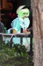 GWEN STEFANI at a Halloween Party in Los Angeles 10/31/2016